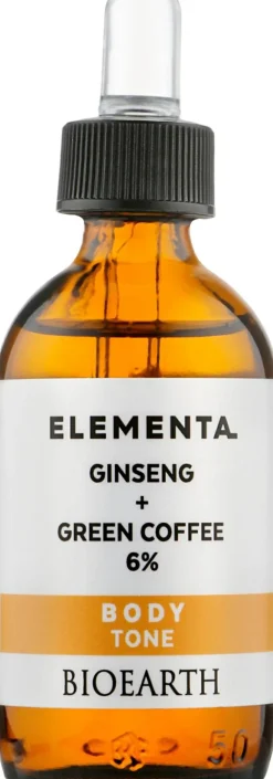 Körperserum Ginseng und grüner Kaffee 6 %