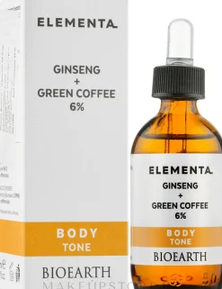 Körperserum Ginseng und grüner Kaffee 6 %