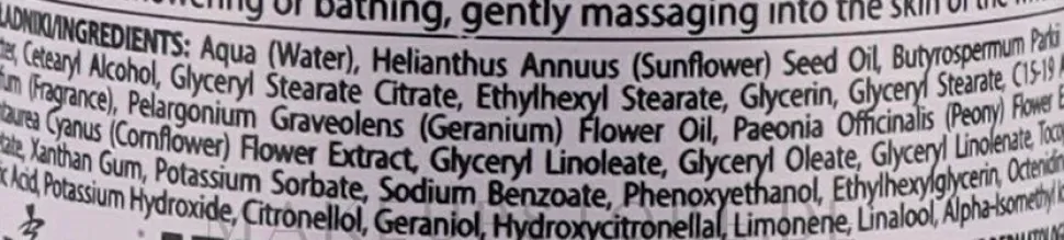 Körperserum mit Geranienöl
