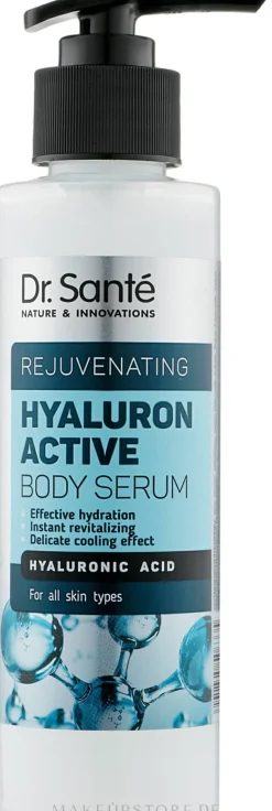 Körperserum mit Hyaluronsäure