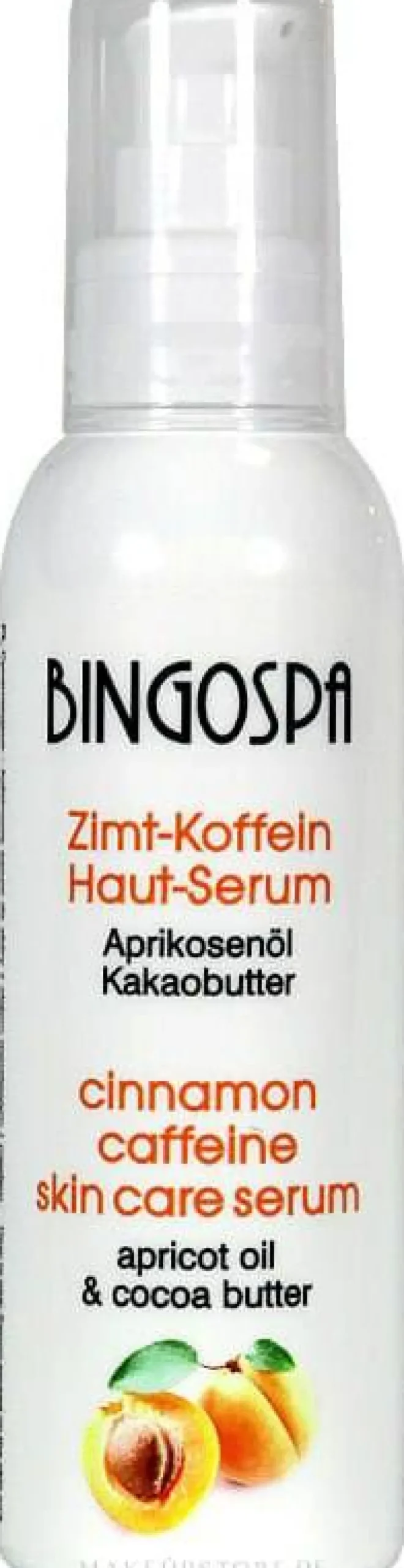Körperserum Schokolade und Aprikose