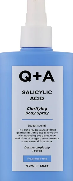 Körperspray mit Salicylsäure