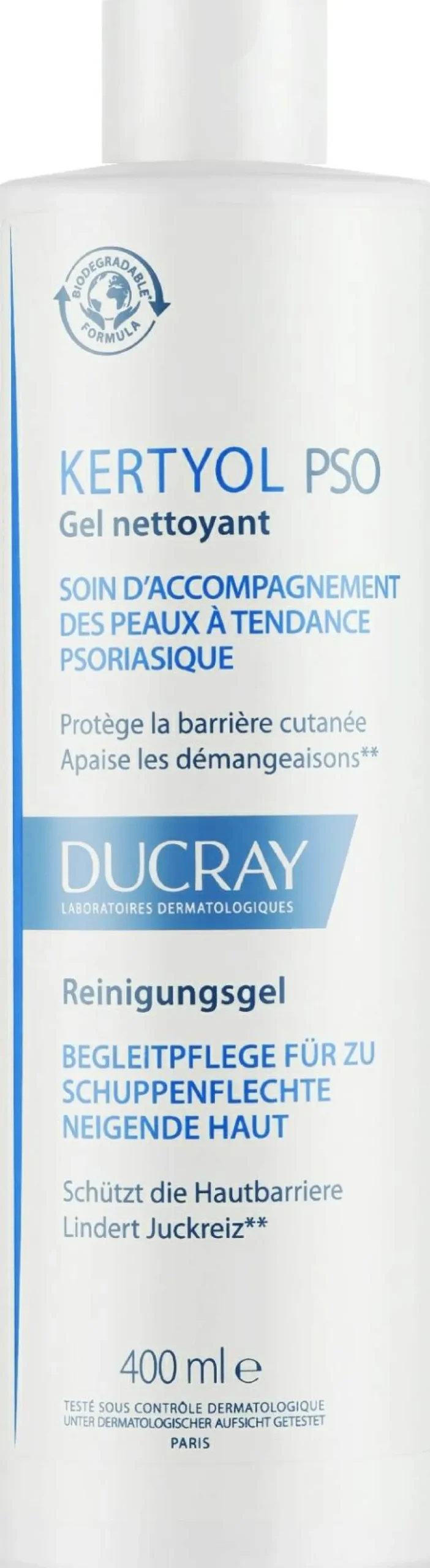 Körper- und Kopfhaut-Waschgel für zu Psoriasis neigende Haut