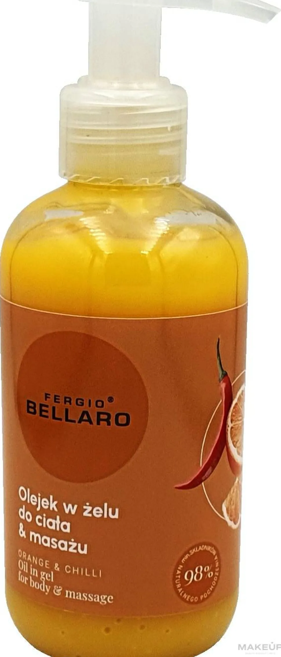 Körper- und Massagegelöl Orange & Chili