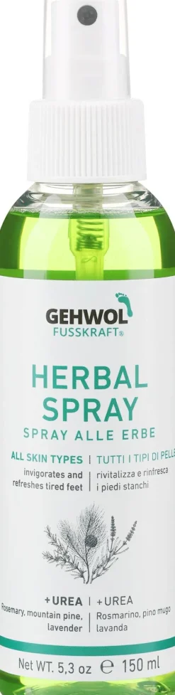 Kräuterlotion mit Urea für die Füße