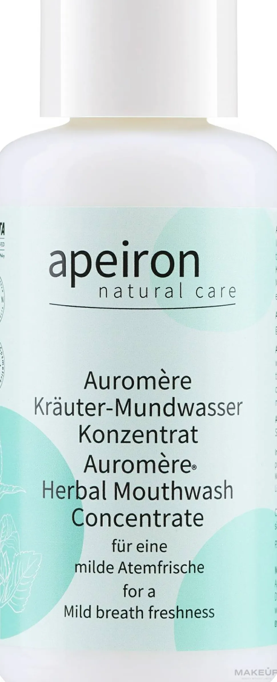 Kräuter-Mundwasser Konzentrat für eine milde Atemfrische
