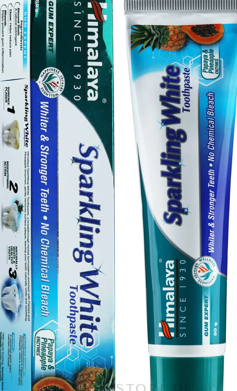 Kräuter-Zahnpasta für strahlend weiße Zähne Gum Expert Sparkly White