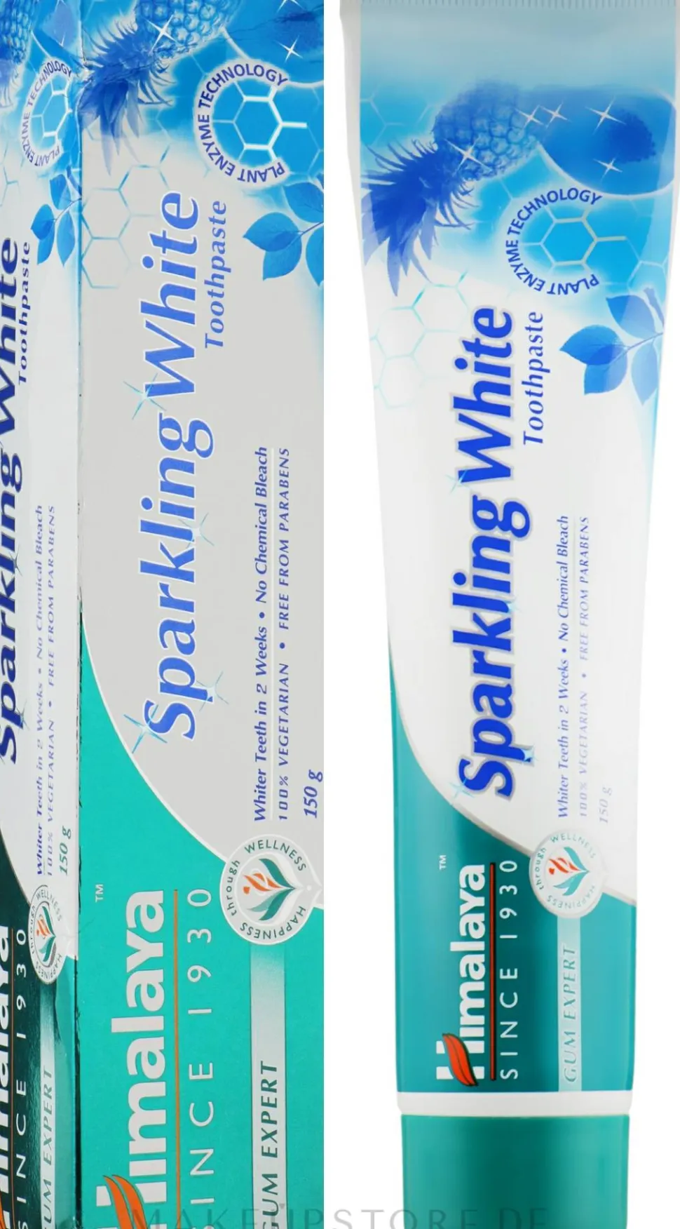 Kräuter-Zahnpasta für strahlend weiße Zähne Gum Expert Sparkly White
