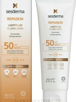 Leichtes Sonnenschutzfluid für den Körper SPF 50