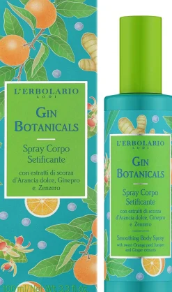 L'Erbolario Gin Botanicals Smoothing Body Spray