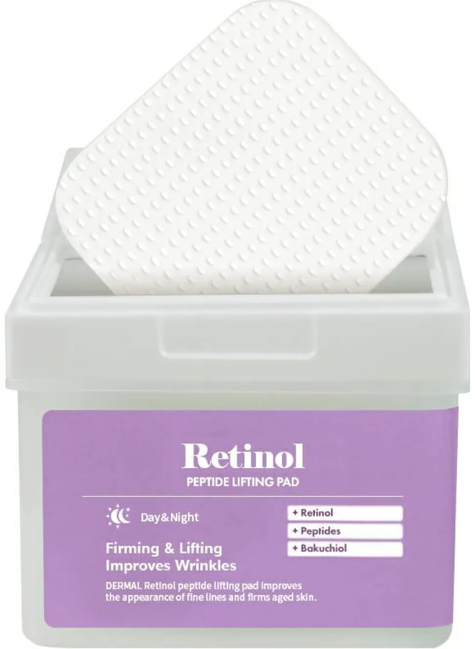 Lifting-Gesichtspads mit Retinol und Peptiden