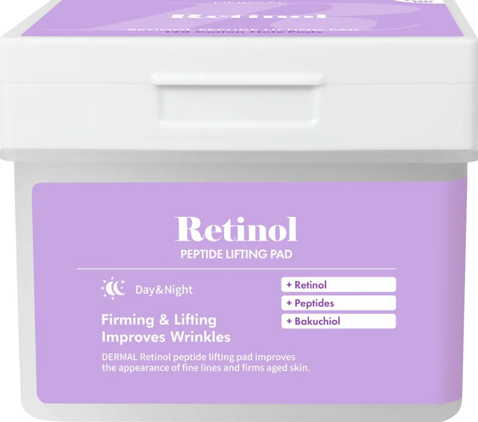 Lifting-Gesichtspads mit Retinol und Peptiden