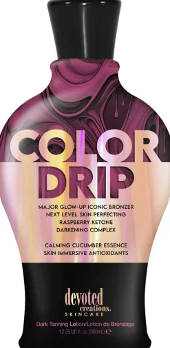 Lotion für das Solarium mit grünem Kaffee-Extrakt und Kollagen, angereichert mit Gurken- und Granatapfel-Extrakten