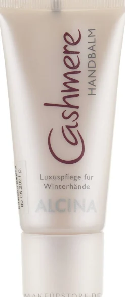 Luxuriöser Handbalsam für den Winter mit Cashmere-Extrakt
