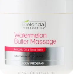 Massagebutter für den Körper mit Wassermelone, Avocadoöl und Sheabutter