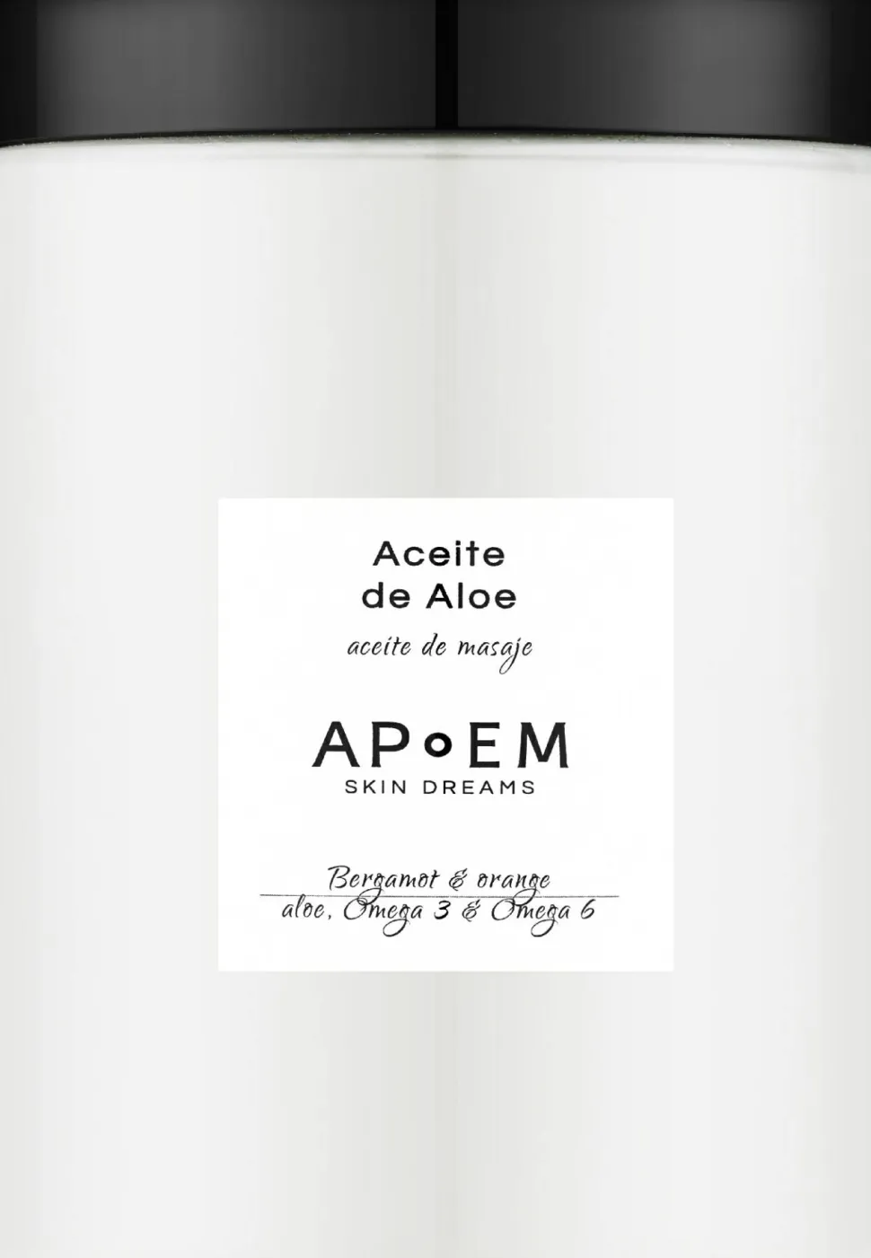 Massageöl mit Aloe, Omega 3 und Omega 6