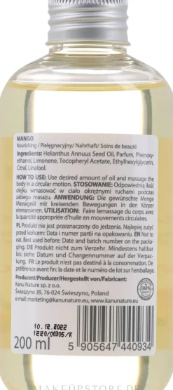 Massageöl mit Mango