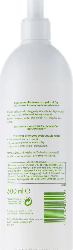 Massageöl mit Olivenöl