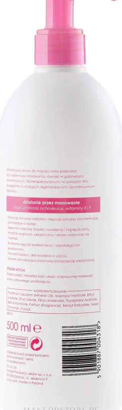 Massageöl mit Vitaminen