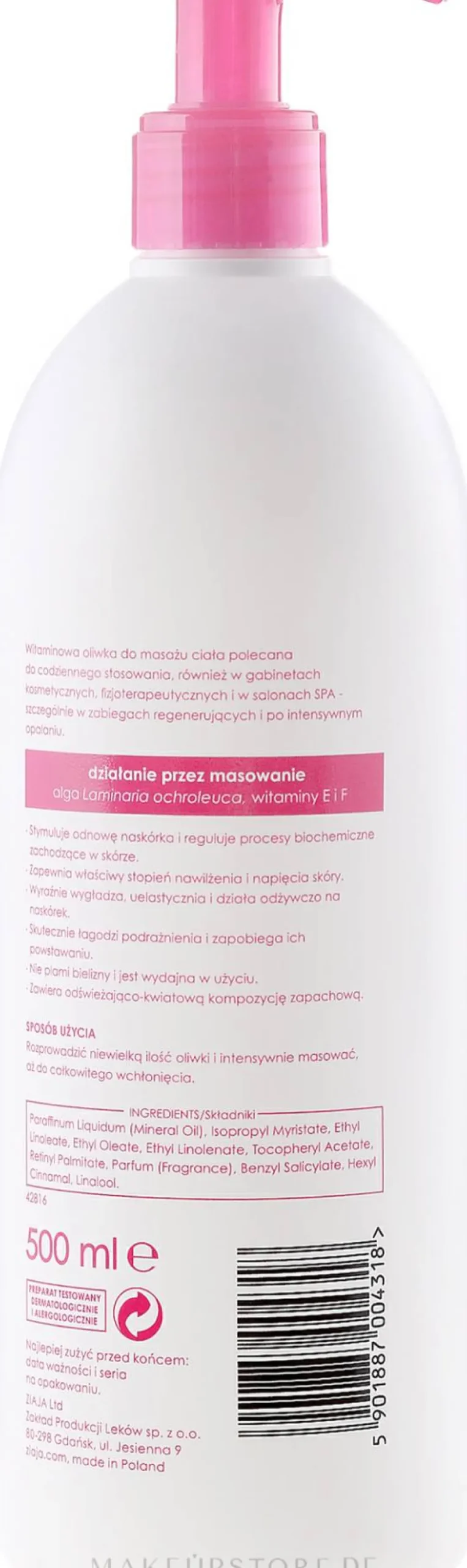 Massageöl mit Vitaminen