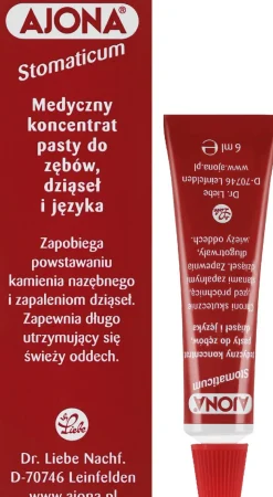 Medizinisches Zahncreme-konzentrat für Zähne, Zahnfleisch und Zunge