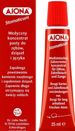 Medizinisches Zahncreme-konzentrat für Zähne, Zahnfleisch und Zunge