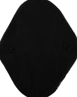 Mehrweg-Slipeinlagen mit Baumwolle schwarz