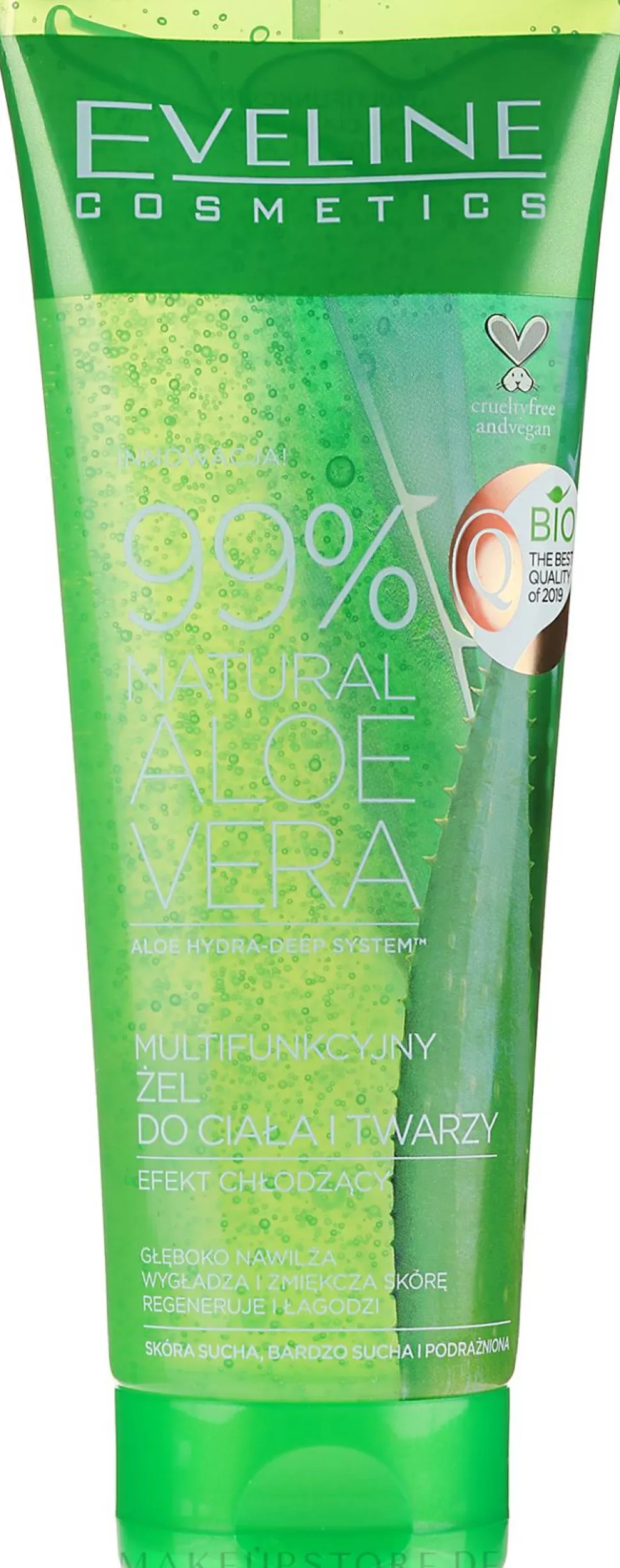 Mehrzweck-Waschgel für Gesicht und Körper mit Aloe Vera