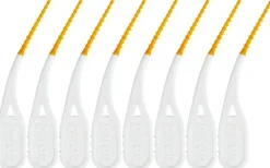 Metallfreie Interdentalbürsten, Größe XS/S, 1,2/2 mm, orange