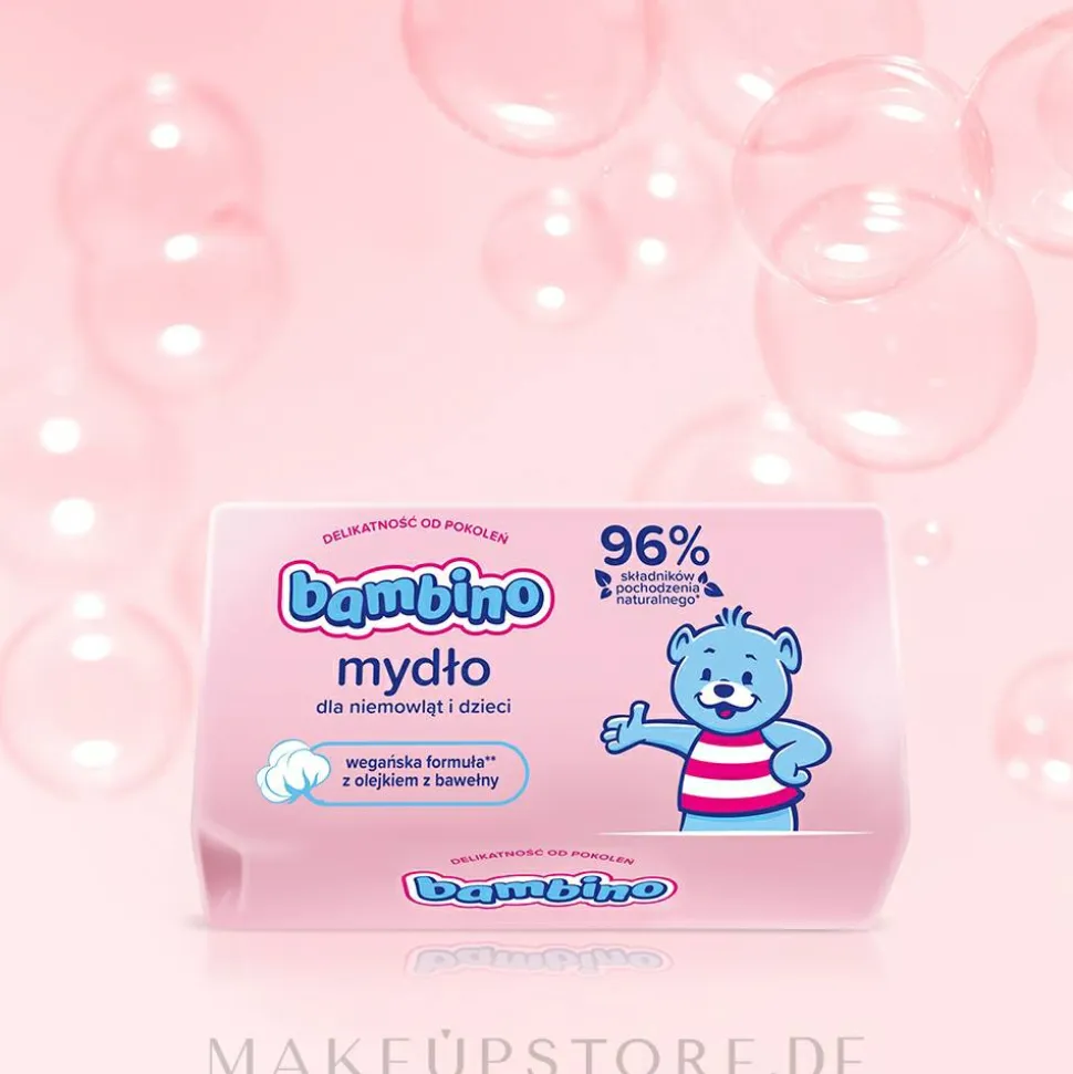 Milde Seife mit Lanolin für Babys und Kinder