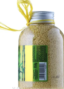 Mineralisches Badesalz mit Hialuronsaure und Vanilleduft