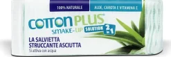 Mit Wasser aktivierbare Abschminkpads mit Aloe Vera, 60 Stk.