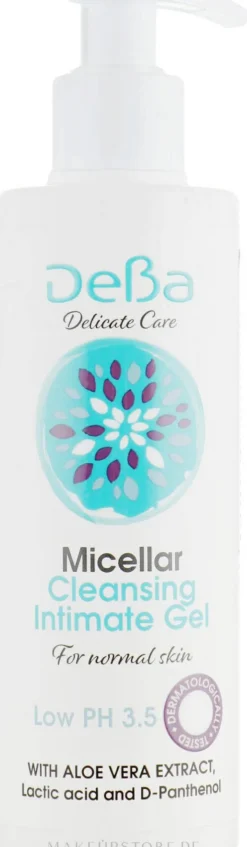 Mizellen-Gel zur Intimhygiene mit Aloe Vera und Milchsäure