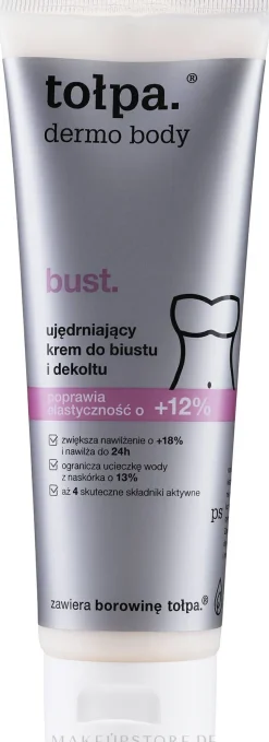 Modellierende und straffende Brust- und Dekolletécreme