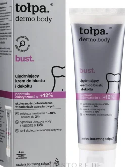 Modellierende und straffende Brust- und Dekolletécreme