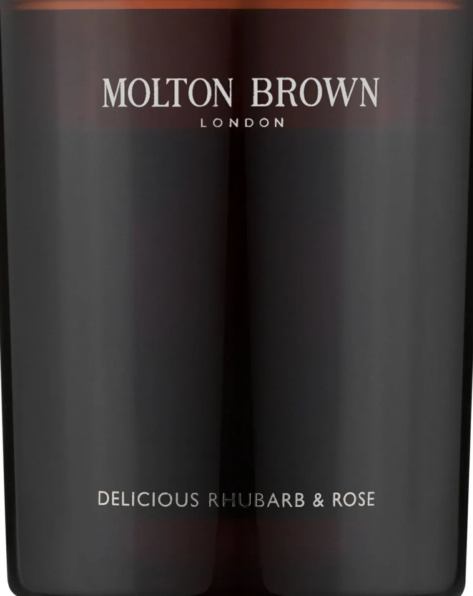 Molton Brown Delicious Rhubarb & Rose Scented Candle