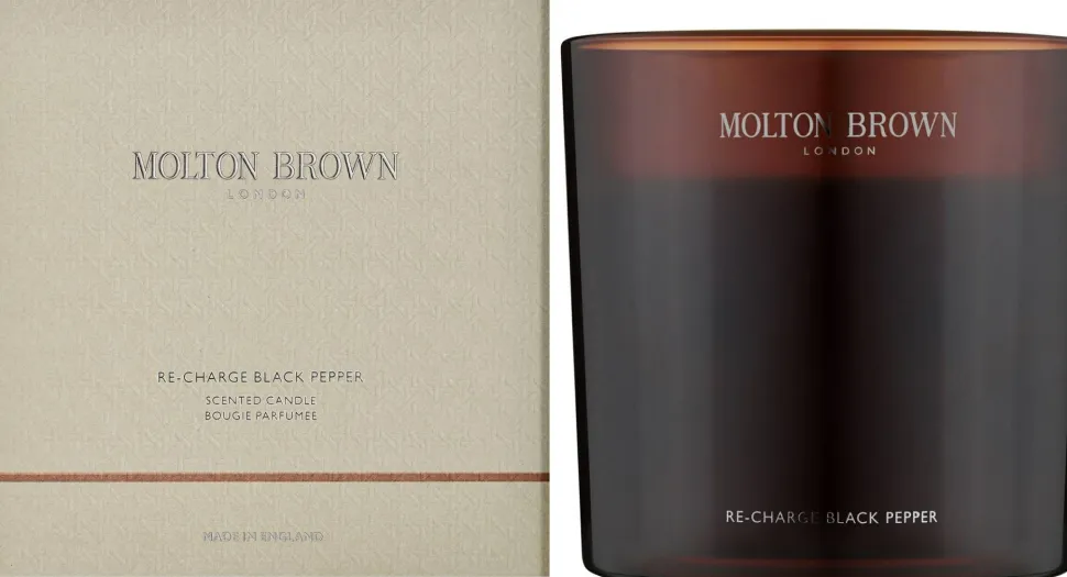 Molton Brown Re-Charge Black Pepper Scented Candle