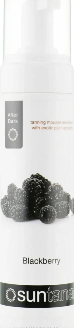 Mousse für sofortige Bräune mit Brombeere