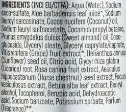 Multiaktive konzentrierte Badecreme mit Peeling-Effekt