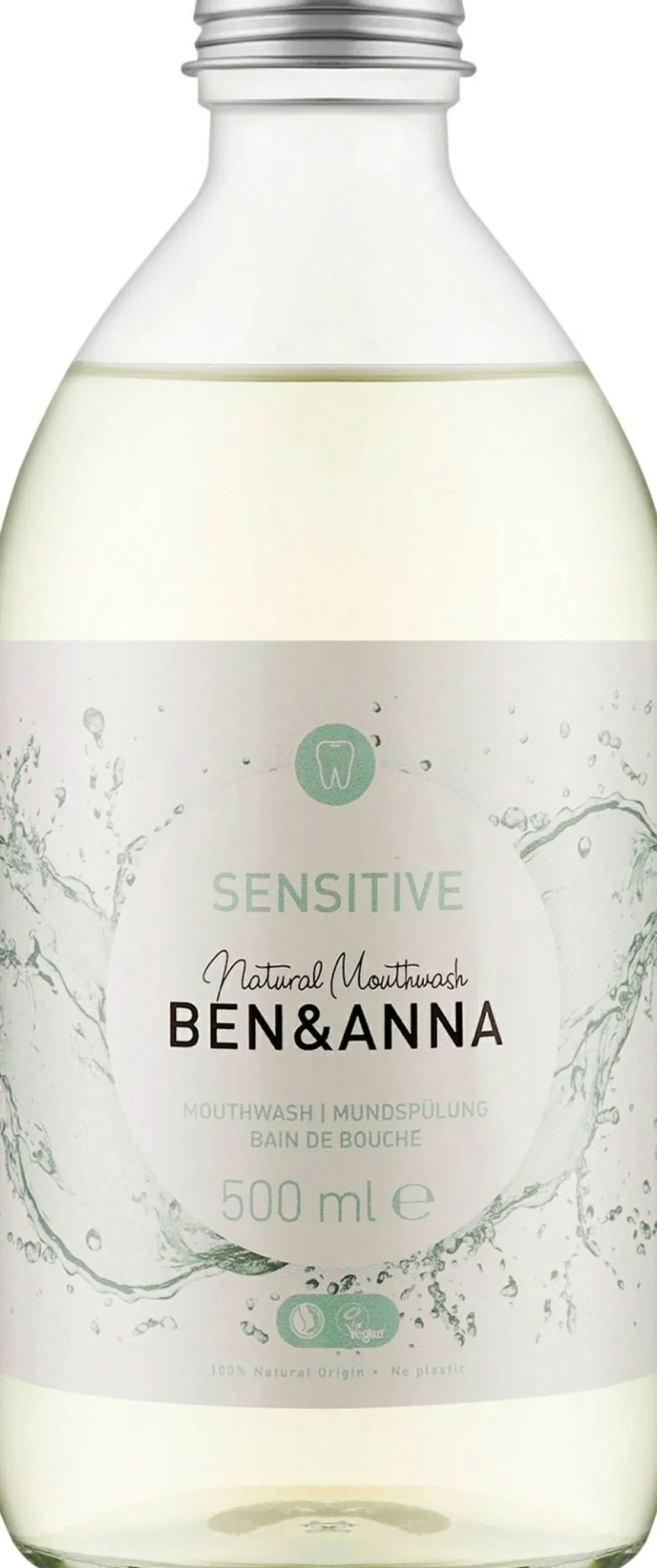 Mundspülung für empfindliche Zähne mit Aloe Vera und Salbei