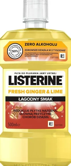 Mundspülung mit Ingwer und Limette