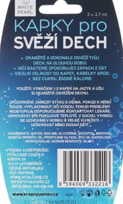 Mundtropfen für frischen Atem
