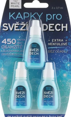 Mundtropfen für frischen Atem