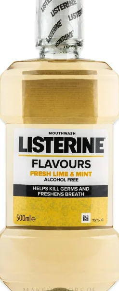Mundwasser Frische Limette und Minze