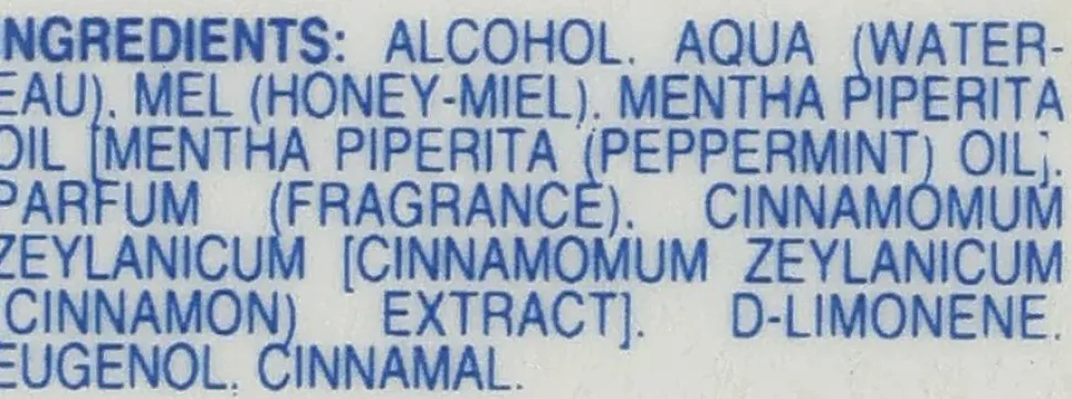 Mundwasser Minze