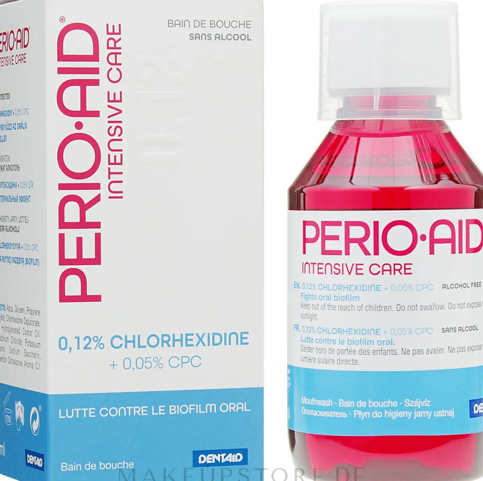 Mundwasser mit Chlorhexidin 0,12%