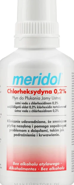 Mundwasser mit Chlorhexidin