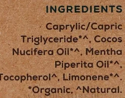 Mundziehöl mit Kokosöl und ätherischem Pfefferminzöl