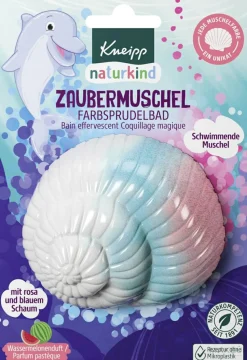 Muschelförmige Badekugel