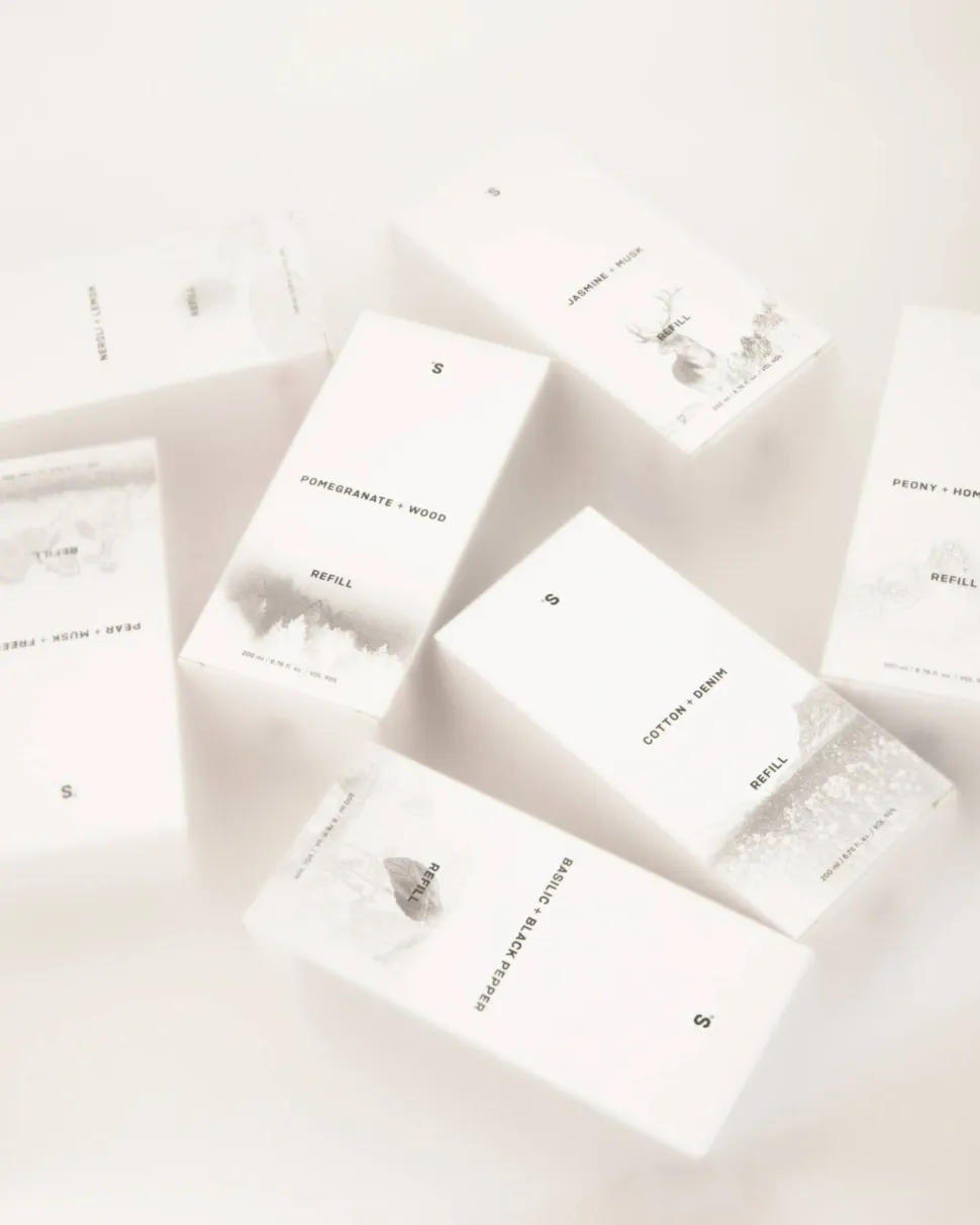 Nachfüller für Aroma-Diffusor Baumwolle und Denim